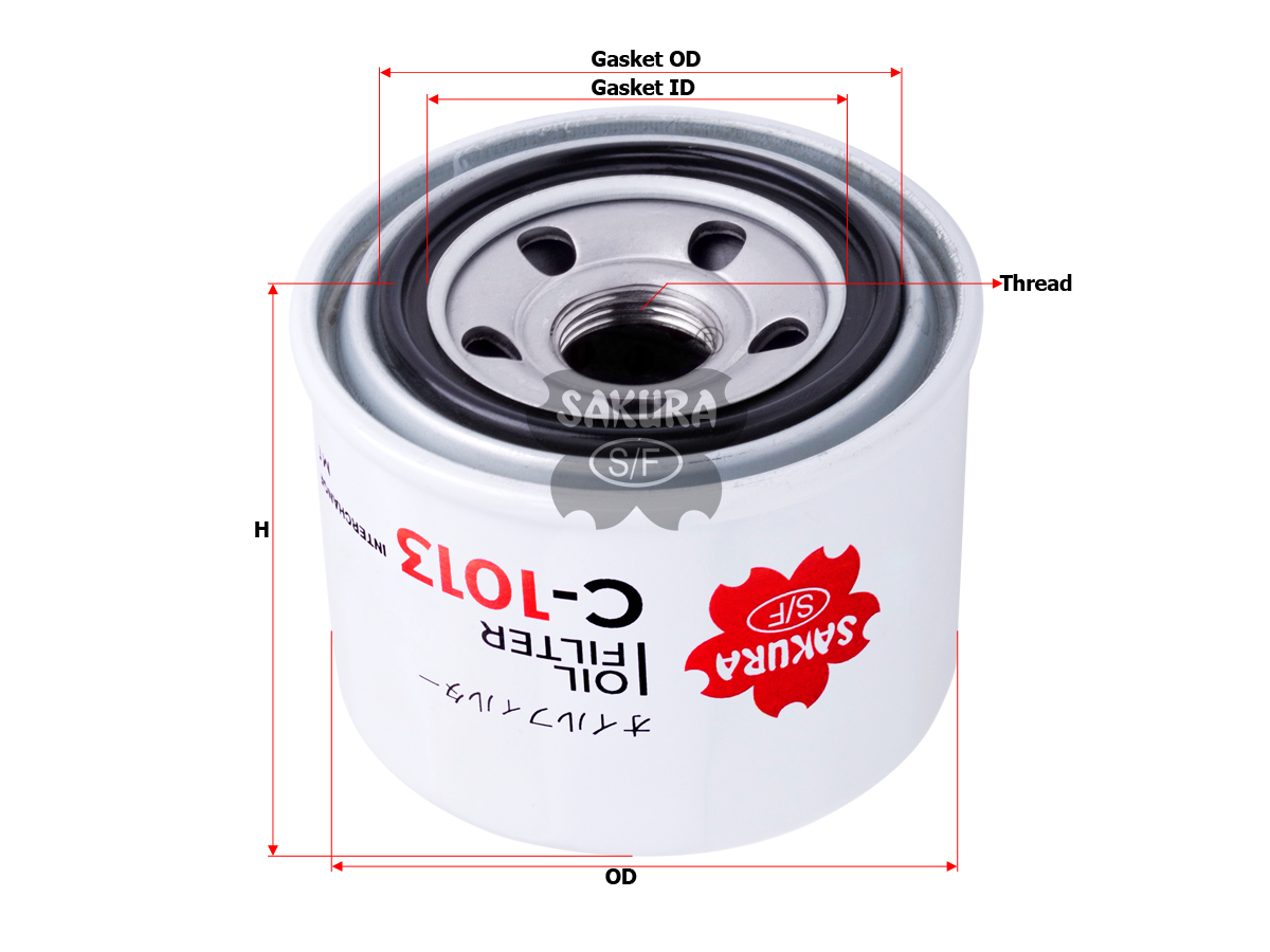 Details about   Sakura Spin-On Oil Filter FOR VW BEETLE 9C1 ref Ryco Z553 C-1828 
