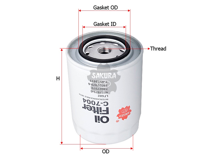 Sakura Filter C7004 Sakura Filter