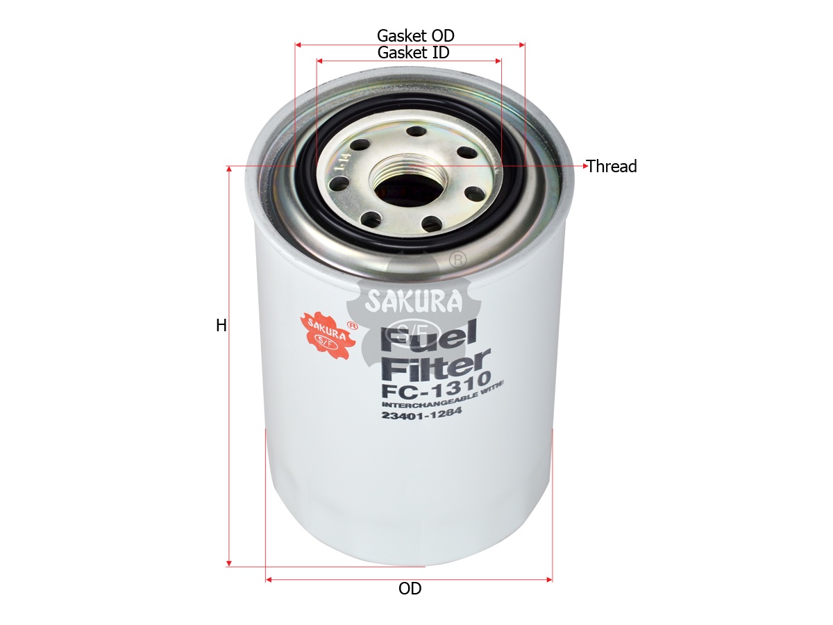 Brand New Genuine Sakura FS-38010 Fuel Filter