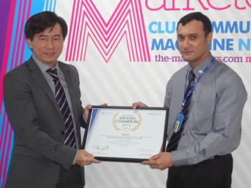 Indonesia Brand Champion Awards 2012 from Marketers and Markplus Insight